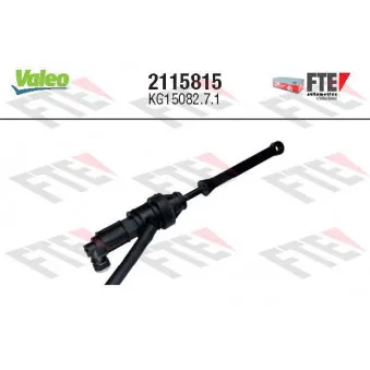 Cylindre émetteur, embrayage VALEO 2115815