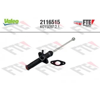 Cylindre émetteur, embrayage VALEO 2116515