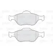 Jeu de 4 plaquettes de frein avant VALEO 301564 - Visuel 2
