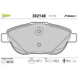 Jeu de 4 plaquettes de frein avant VALEO 302148 - Visuel 1