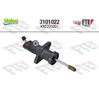 Cylindre récepteur, embrayage VALEO 3101022
