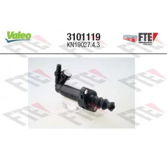 Cylindre récepteur, embrayage VALEO 3101119