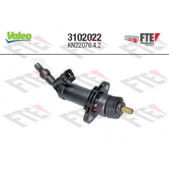 Cylindre récepteur, embrayage VALEO 3102022