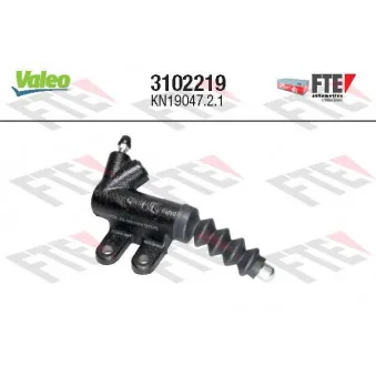 Cylindre récepteur, embrayage VALEO 3102219