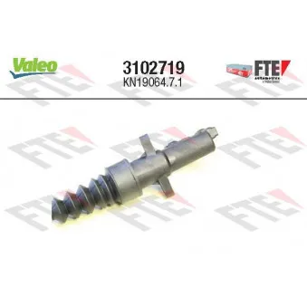 Cylindre récepteur, embrayage VALEO 3102719