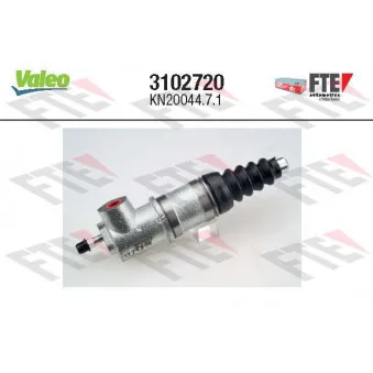 Cylindre récepteur, embrayage VALEO 3102720