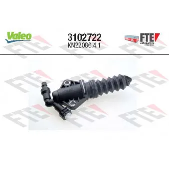 Cylindre récepteur, embrayage VALEO 3102722