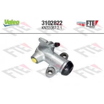 Cylindre récepteur, embrayage VALEO 3102822