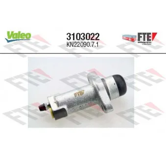 Cylindre récepteur, embrayage VALEO 3103022