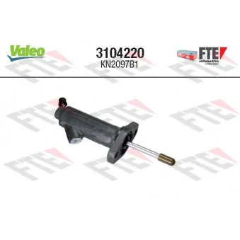 Cylindre récepteur, embrayage VALEO 3104220