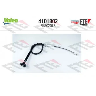 Tirette à câble, commande d'embrayage VALEO 4101802