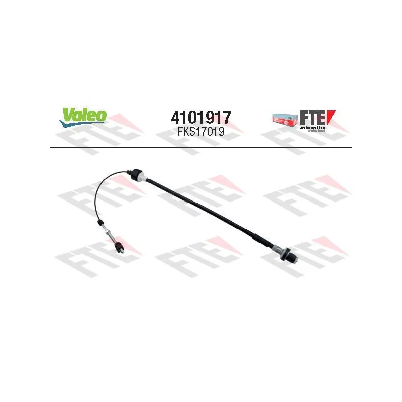 Tirette à câble, commande d'embrayage VALEO 4101917
