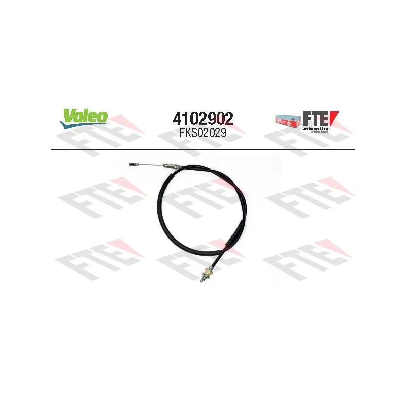 Tirette à câble, commande d'embrayage VALEO 4102902