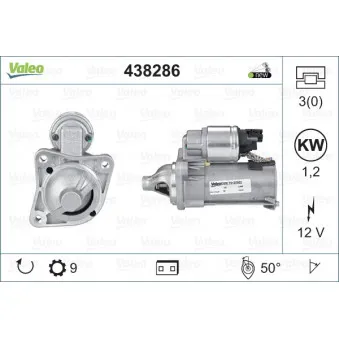 Démarreur VALEO 438286