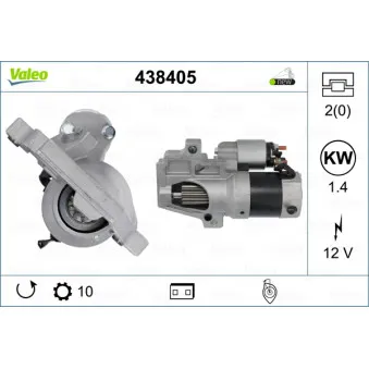 Démarreur VALEO 438405