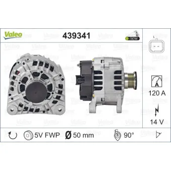 Alternateur VALEO 439341