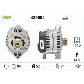 Alternateur VALEO 439594