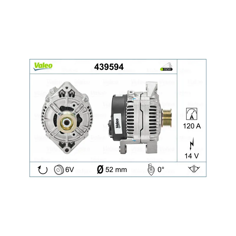 Alternateur VALEO 439594