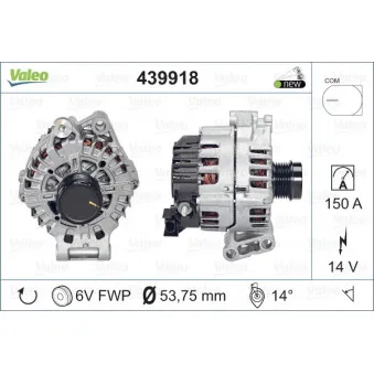 Alternateur VALEO 439918