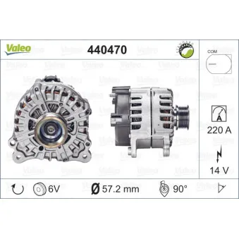 Alternateur VALEO 440470