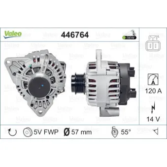 Alternateur VALEO 446764