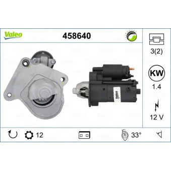 Démarreur VALEO 458640