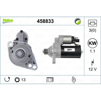 Démarreur VALEO 458833