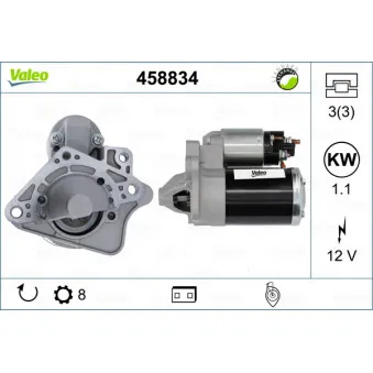Démarreur VALEO 458834