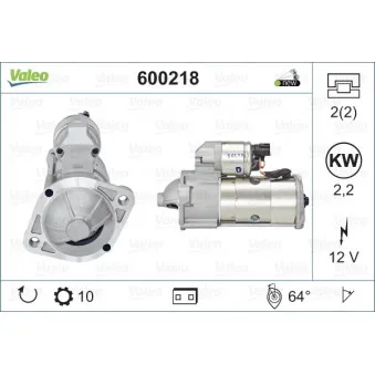 Démarreur VALEO 600218