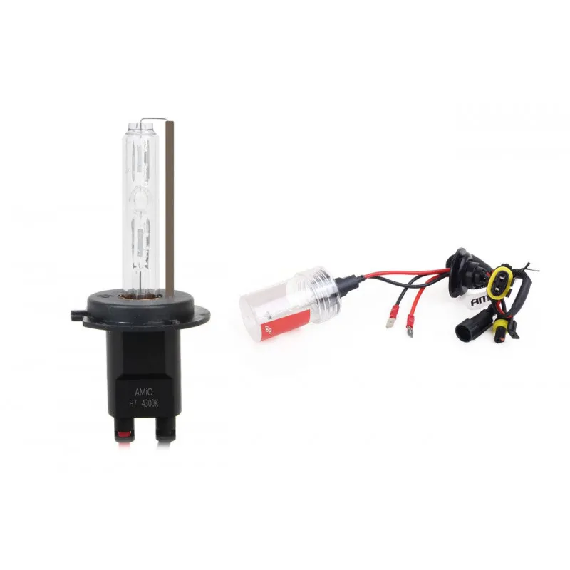Ampoule Xénon HiD Type H7 4300K AMIO 01424