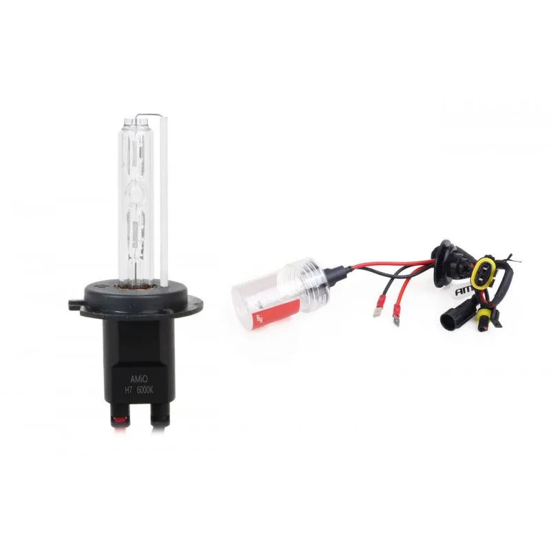 Ampoule Xénon HiD de type H7 6000K AMIO 01323