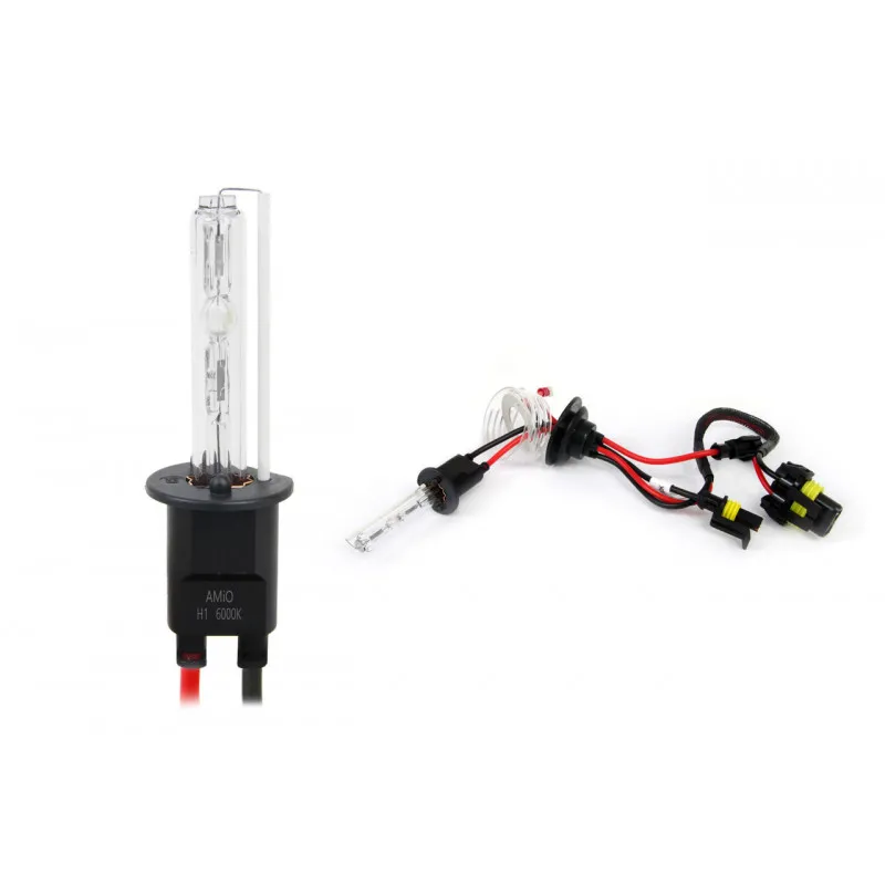 Ampoule Xénon HiD de type H1 6000K AMIO 01417