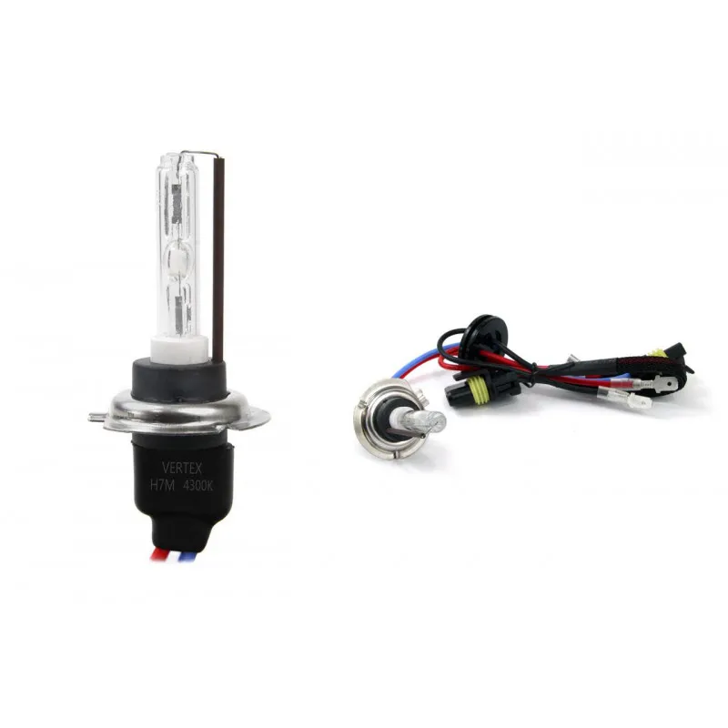 Ampoule Xénon HiD Type H7 4300K métal classe A AMIO 01426