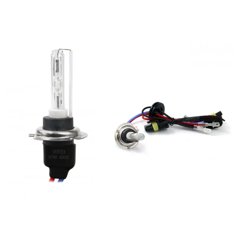 Ampoule Xénon HiD Type H7 6000K métal classe A AMIO 01427