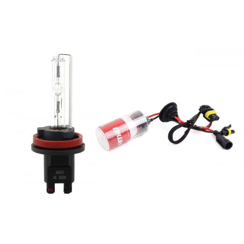Ampoule Xénon HiD Type H8 H9 H11 6000K AMIO 01415