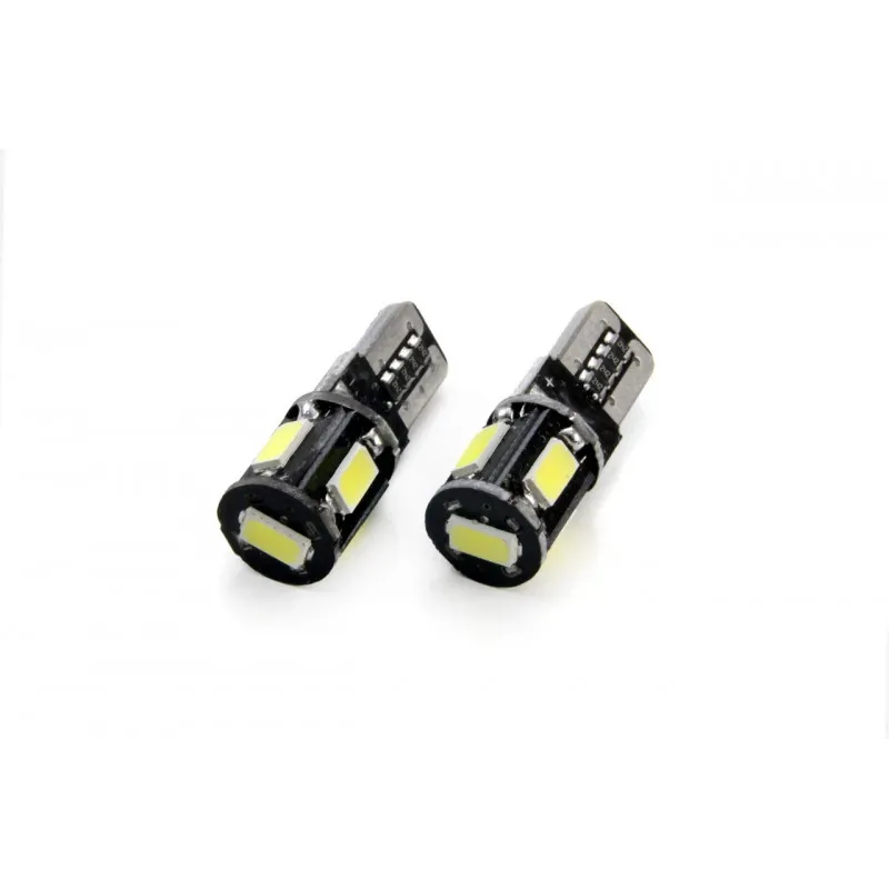 LED CANBUS 5SMD 5730 T10 (W5W) Blanc AMIO 01628
