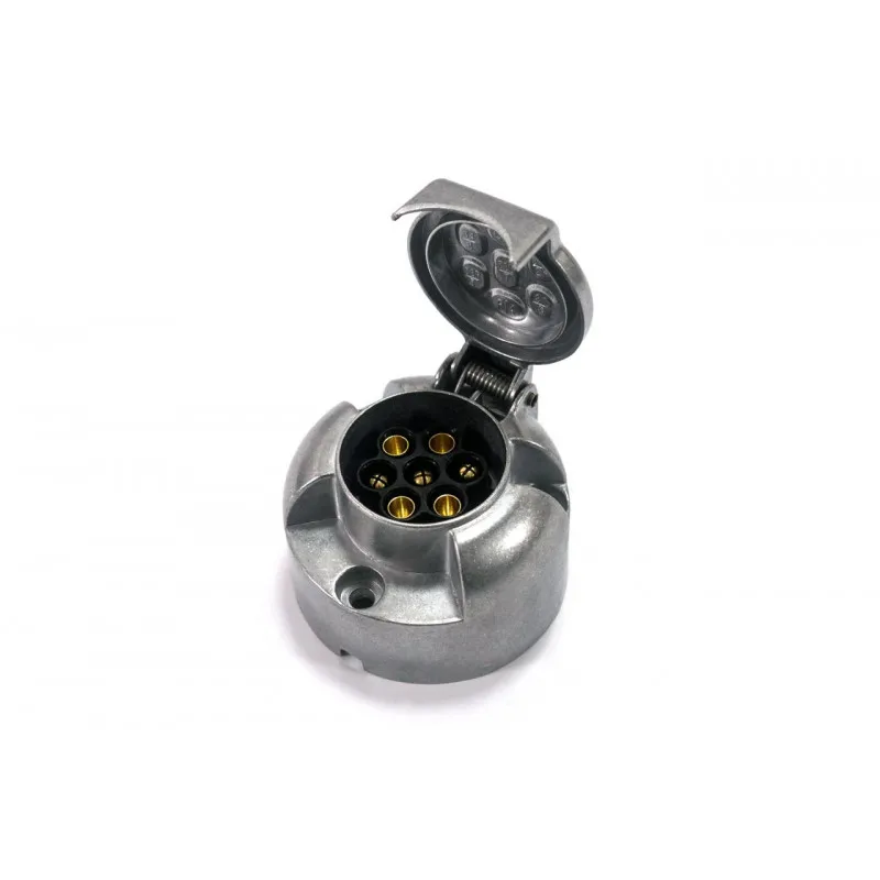 Prise Troley 7 broches ALU AMIO 01257