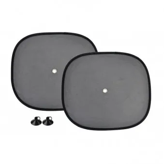 Stores pare-soleil 44x38cm, 2 pièces, noir, filet de nylon AMIO