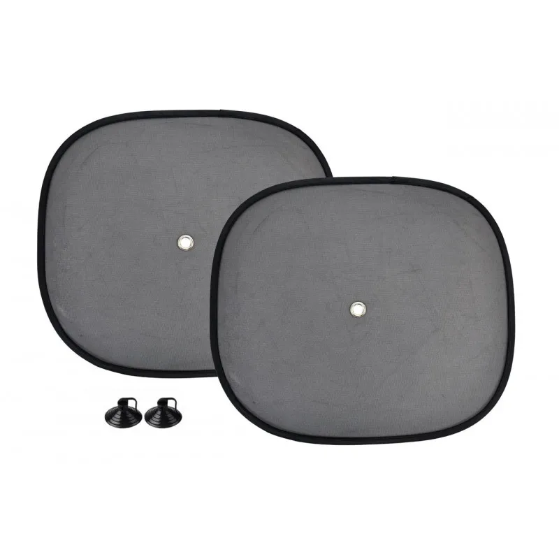 Stores pare-soleil 44x38cm, 2 pièces, noir, filet de nylon AMIO 01537
