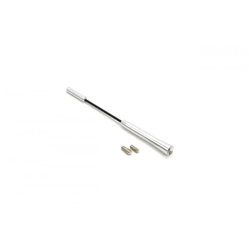 Antenne de voiture Mât aluminium 20 cm Adaptateur 5 / 6mm ANTM05 AMIO 01294