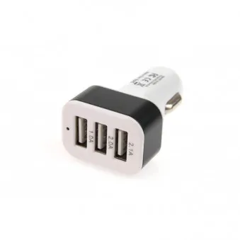 Chargeur de téléphone 3xUSB blanc PCH-03 AMIO 01027