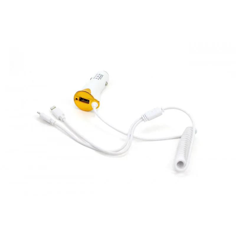 Chargeur de téléphone USB + microUSB + éclairage iPhone PCH-05 AMIO 01264