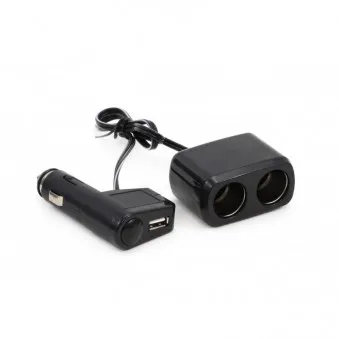 Prise d'extension SOC1, 2 + 1 USB AMIO 01029