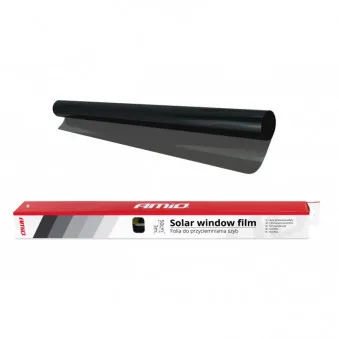 Film solaire pour vitrage noir foncé 0,5x3m (15%) AMIO