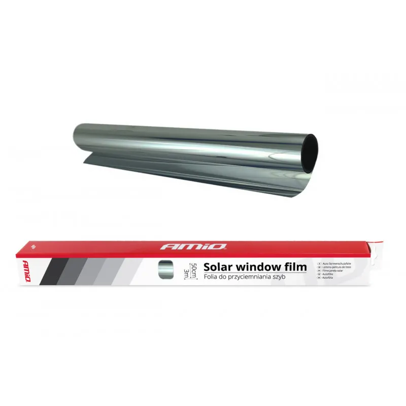 Film solaire pour vitrage Dark Silver 0,5x3m (15%) AMIO 01658