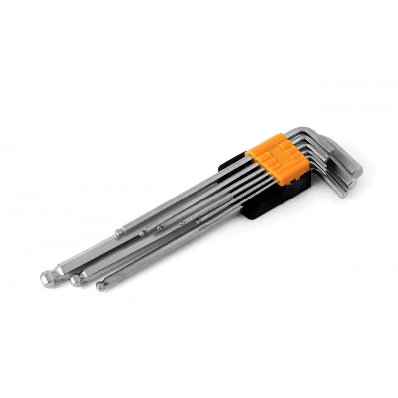 Jeu de clés Allen LONG 230mm 9 pcs IKL AMIO 01721