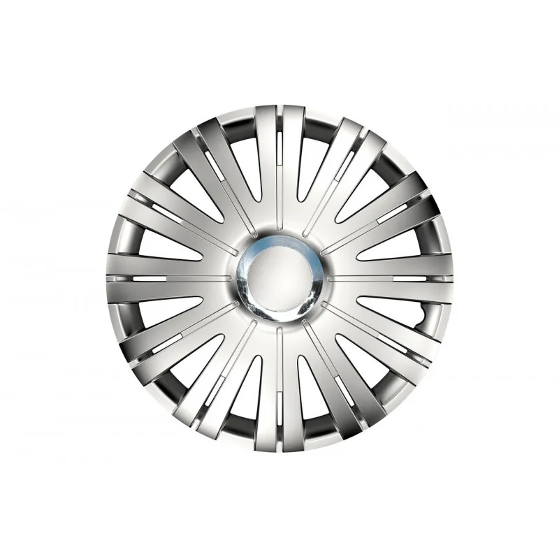 Cache-moyeu Active RC "argent" 14 " AMIO 11532