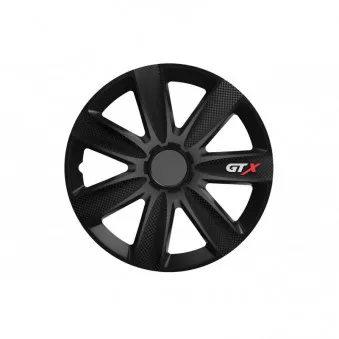 Hubcap GTX carbone "noir" 15 " AMIO