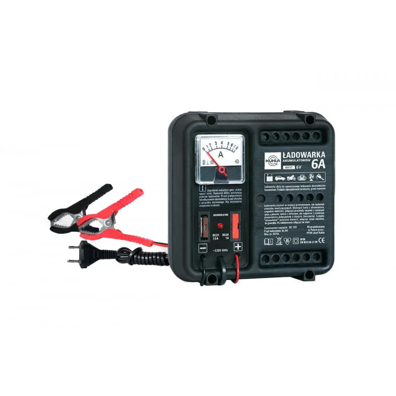 Chargeur de batterie BK 12/6 Indicateur 6A AMIO K5500