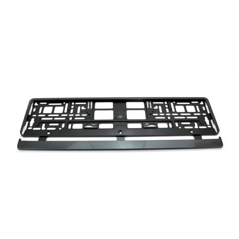 Cadre de plaque d'immatriculation - carbone AMIO 01165